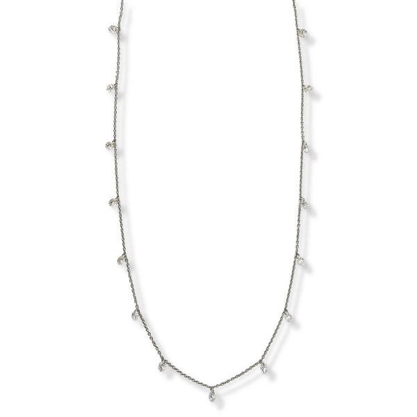 Shaky Long Strand Necklace, 36