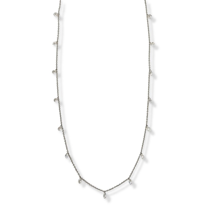 Shaky Long Strand Necklace, 36