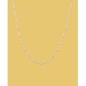 Simulated Imitation Pearl Crystal Ball Bead Chain Necklace