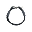 Men's Stainless Steel Leather Bracelet