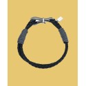 Men's Stainless Steel Leather Bracelet