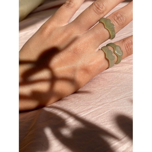 Heart — Jade ring
