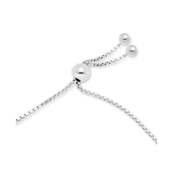 Diamond Heart & Cross Bracelet (1/6 ct. t.w.) in Sterling Silver & Gold-Plated Sterling Silver