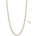 Cultured Freshwater Pearl (5mm) Necklace and Earring Set