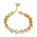 Gold-Tone Logo Statement Bracelet