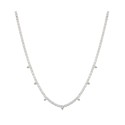 Cubic Zirconia Cuban Chain Necklace