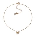 Gold-Tone Butterfly Pendant Necklace, 16 Gold-Tone Butterfly Pendant Necklace, 16